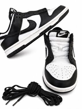 Nike Dunk Low “Panda” Black White Women’s Size 6 Sneakers